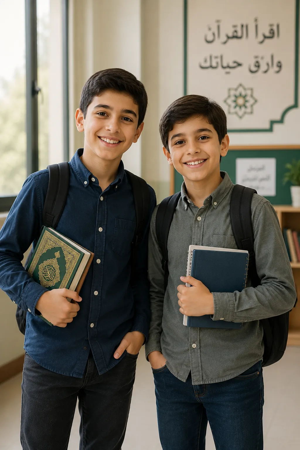دانشآموزان مدرسه بیت النور