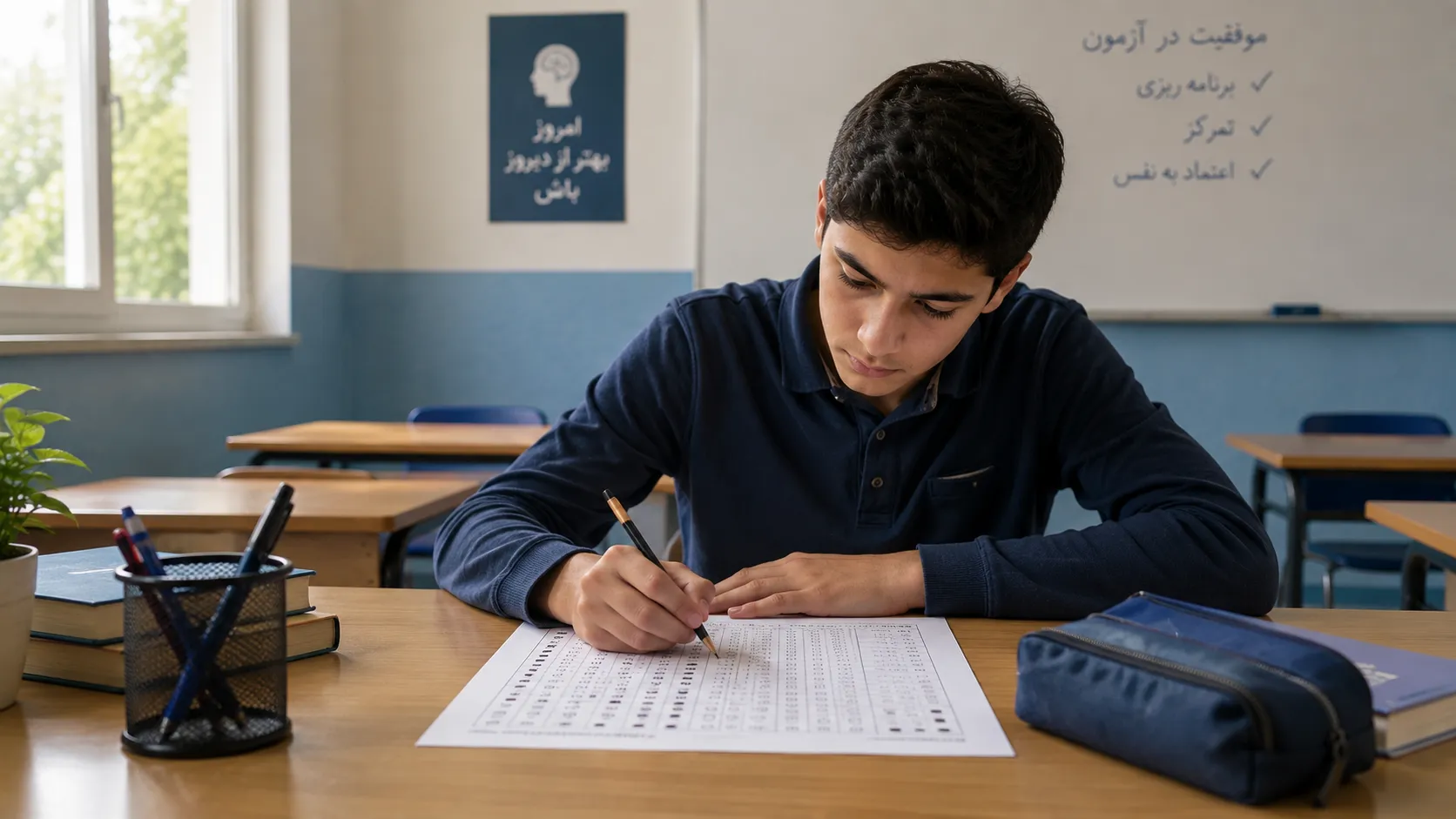 آمادگی قبل از آزمون